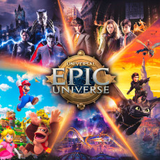 UNIVERSAL - 1 Day Park-to-Park PLUS 1-Day Universal Epic Universe Ticket (Com data agendada)
