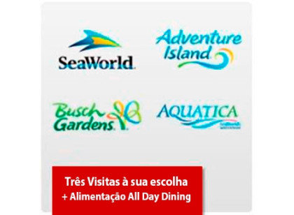 Black Friday - SeaWorld Parks (3 visitas) + Plano de Refeição grátis!