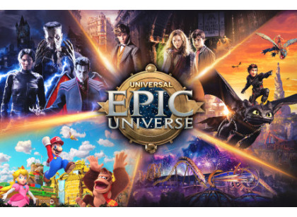 UNIVERSAL - 2 DIAS / 2 PARQUES - PARK TO PARK + 1 DIA UNIVERSAL EPIC UNIVERSE TICKET (Com data agendada)