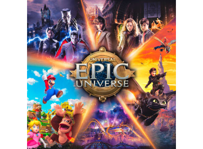 UNIVERSAL - 3 PARK EXPLORER + 1 DIA UNIVERSAL EPIC UNIVERSE Ticket (Com data agendada)
